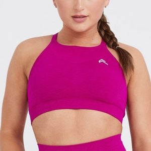 Oner Active Effortless High Neck Bralette Fuschia Small